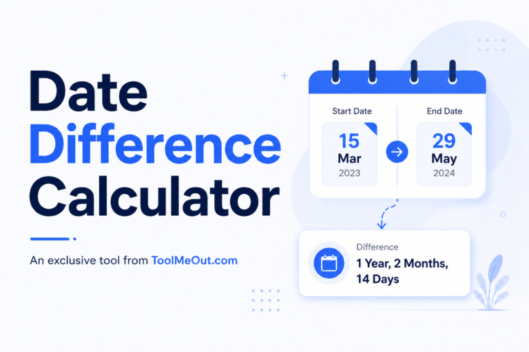 Date Difference Calculator