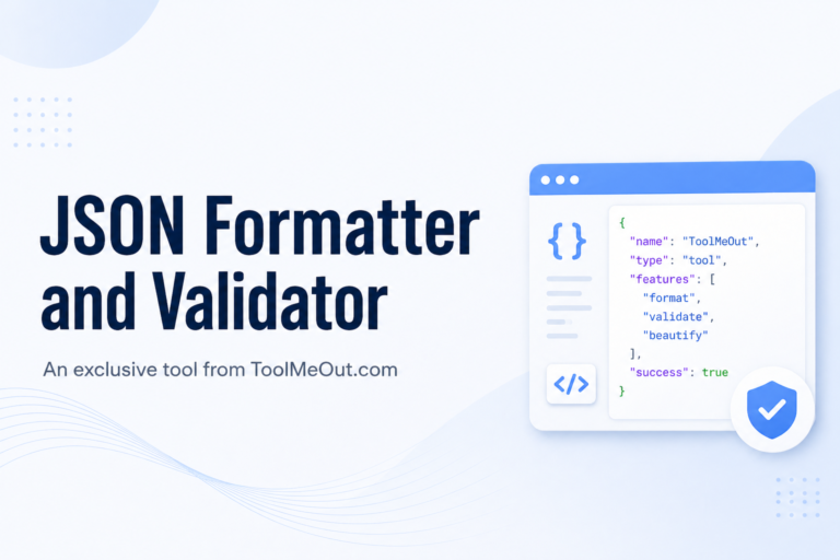 JSON Formatter and Validator