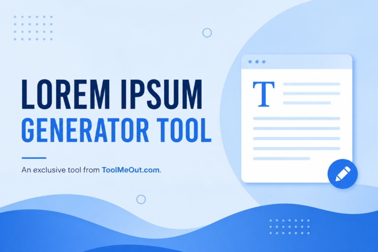 Lorem Ipsum Generator