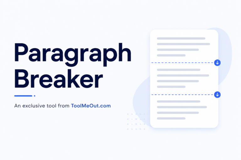 Paragraph Breaker – Split Text into Paragraphs